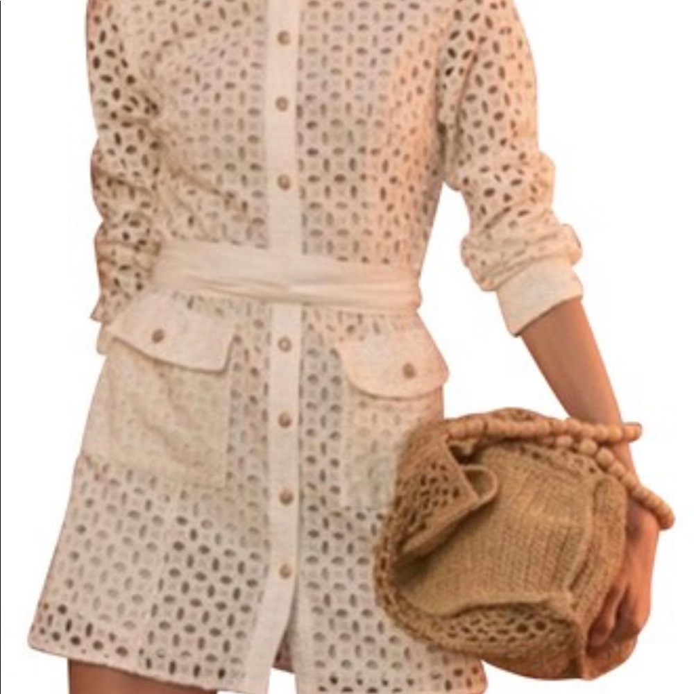 Zara ecru dress